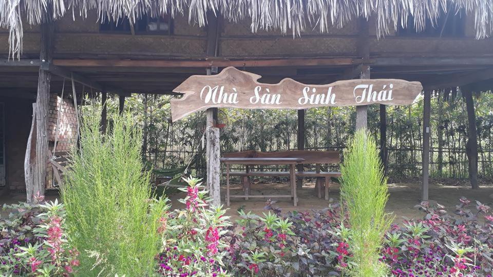 Willa Sunny Field Eco Stilt House Cat Tien Zewnętrze zdjęcie